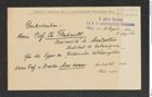 k.k. naturhistorisches Hofmuseum, Intendanzakten 1885-1896 (Hauer), Aktenzahl Z.508/1891, Seite 1